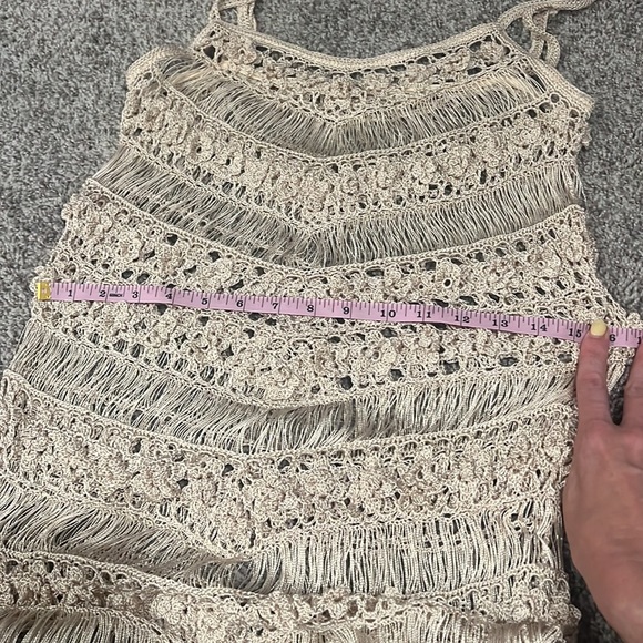 EUC Stone Cold Fox Crochet Dress M - Picture 10 of 12